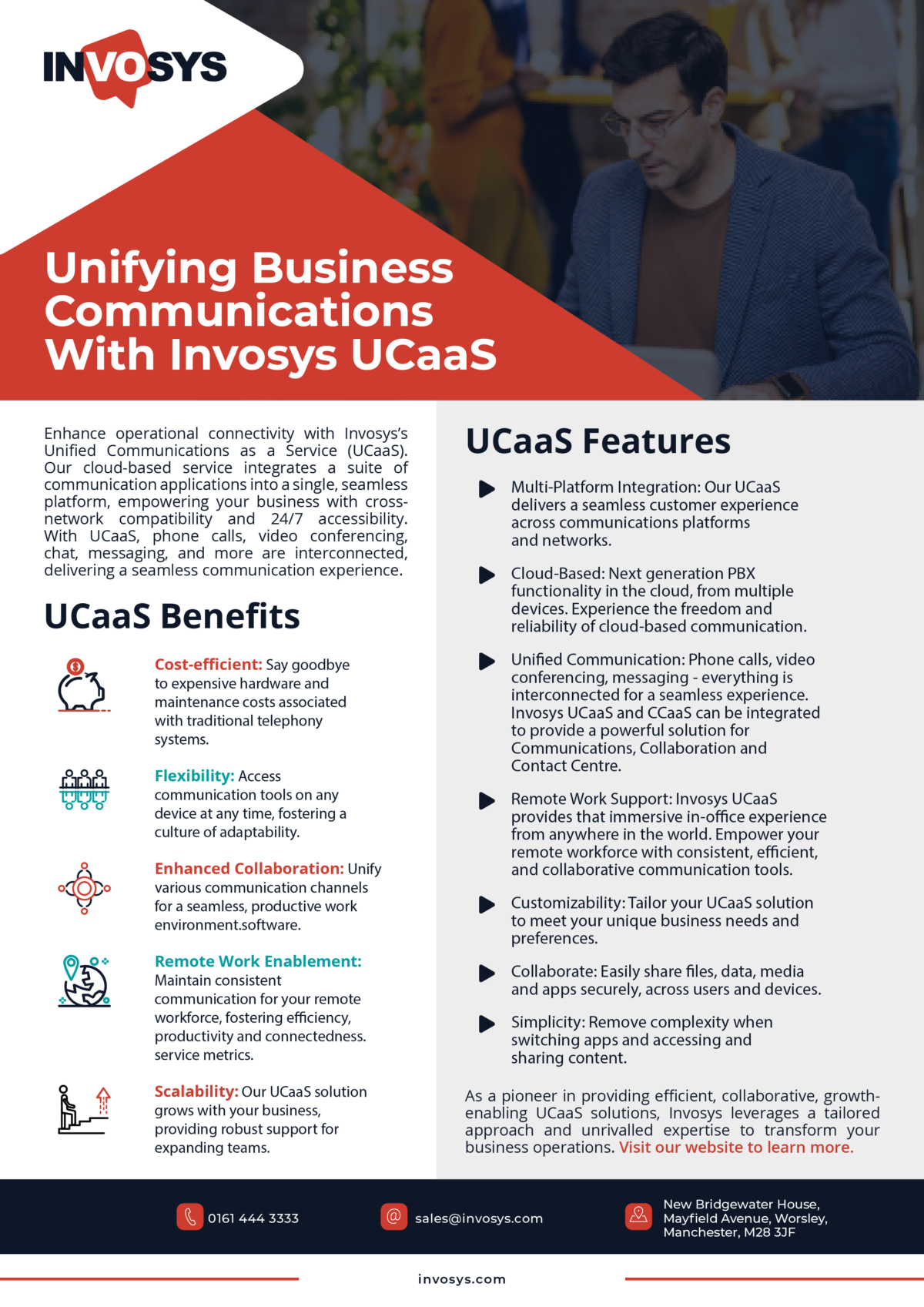 Unifying Business Communications With Invosys UCaaS - Invosys